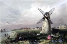 Bartlett's windmill in 1840s