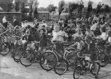 Cycle rally Ansdell primary